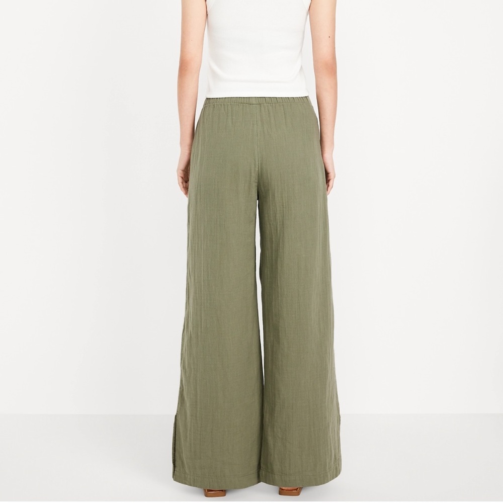 NWT- Old Navy - XL & 2X. Gauze Wide Leg - Picture 2 of 8